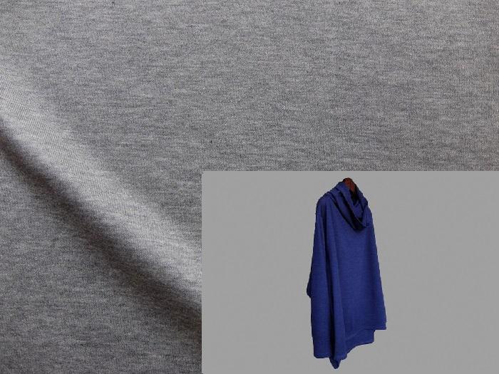 ～Seriesくしゅタートル…綿天竺ニット杢グレー～