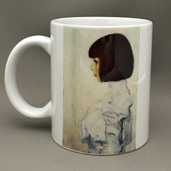 クリムト ヘレーネ・クリムトの肖像 マグカップ 3枚目の画像
