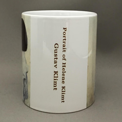 クリムト ヘレーネ・クリムトの肖像 マグカップ 2枚目の画像