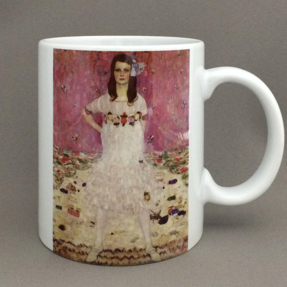 クリムト  メーダ・プリマヴェージの肖像 マグカップ 1枚目の画像