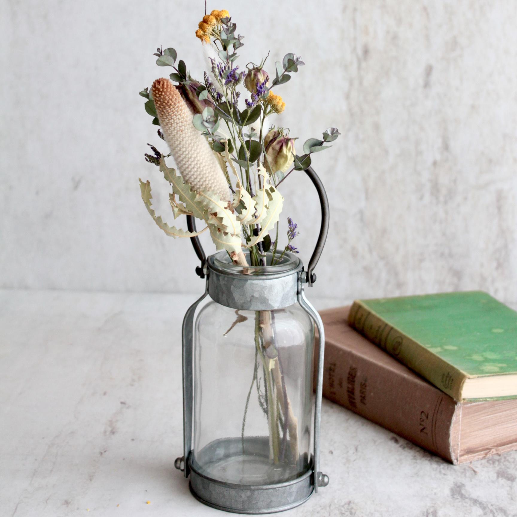 古いガラス瓶 気泡 レトロ 吊り下げ 点滴瓶 花瓶 ドライ フラワー