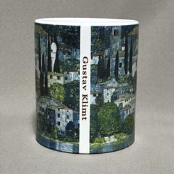 クリムト カッソーネの教会　マグカップ 2枚目の画像
