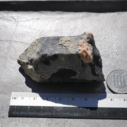 天然石 約74mmモリオン(山東省産) 約116g 天然黒水晶 原石ラフ鉱物テラリウム素材[smr-220308-01] 10枚目の画像