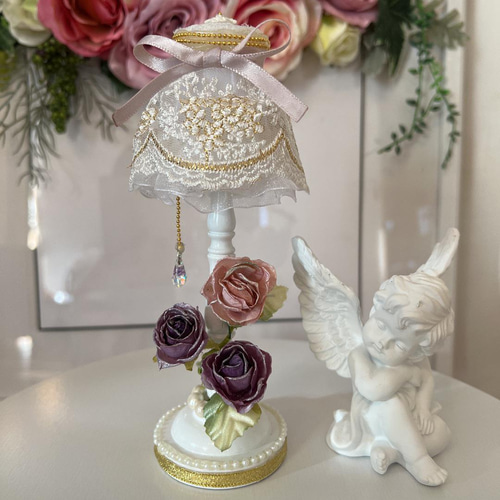 要問い合せ♥️上品な薔薇空間♥️照明スタンドライト テーブルランプ デスクライト 楽天市場】A011064照明 スタンドライト テーブルランプ デスクライト姫