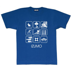 SAKAKI 出雲 ピクトグラム 国産Tシャツ 3枚目の画像