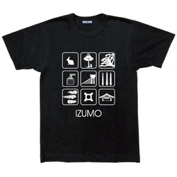 SAKAKI 出雲 ピクトグラム 国産Tシャツ 2枚目の画像