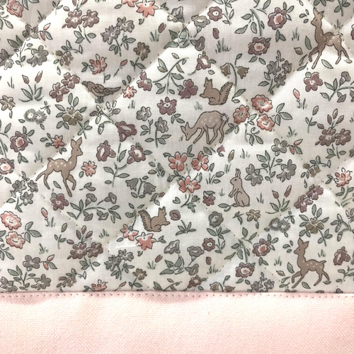 リバティプリント使用♪レッスンバッグ♪上履き入れ♪メドウ