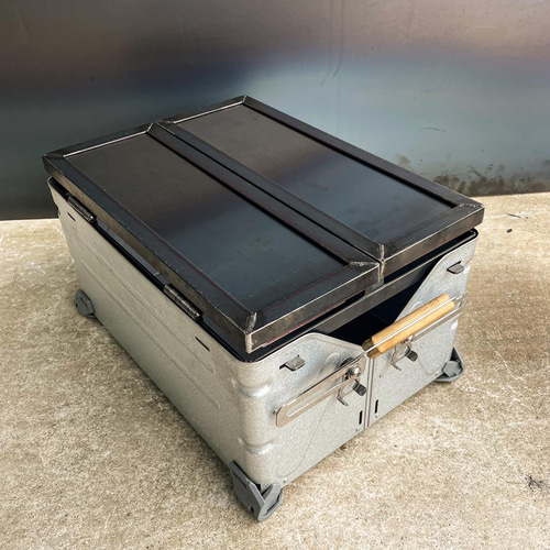 アイアンシェルフコンテナ 25 天板［鉄板］ シェルコン ウイングトップ