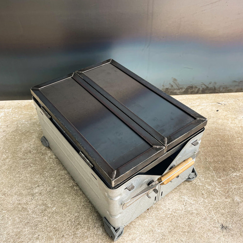 アイアンシェルフコンテナ 25 天板［鉄板］ シェルコン ウイングトップ