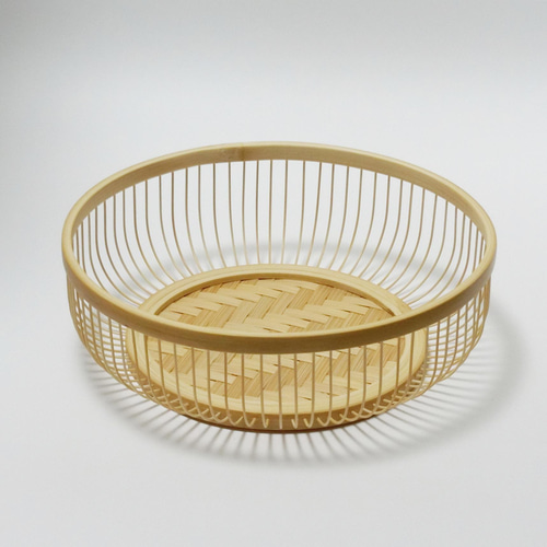 駿河竹千筋細工 盛籠80 伝統工芸の竹細工 その他インテリア雑貨 竹工房