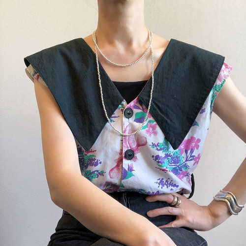 シルバーパールネックレス120cm silver925 ナバホパール