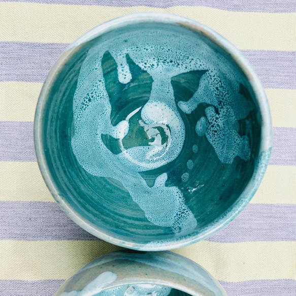 ハネンさん陶器　カップ　デザートカップ　飲み物やスイーツカップにも　おしゃれかわいいフォルム　マレトムース　MTMS 3枚目の画像