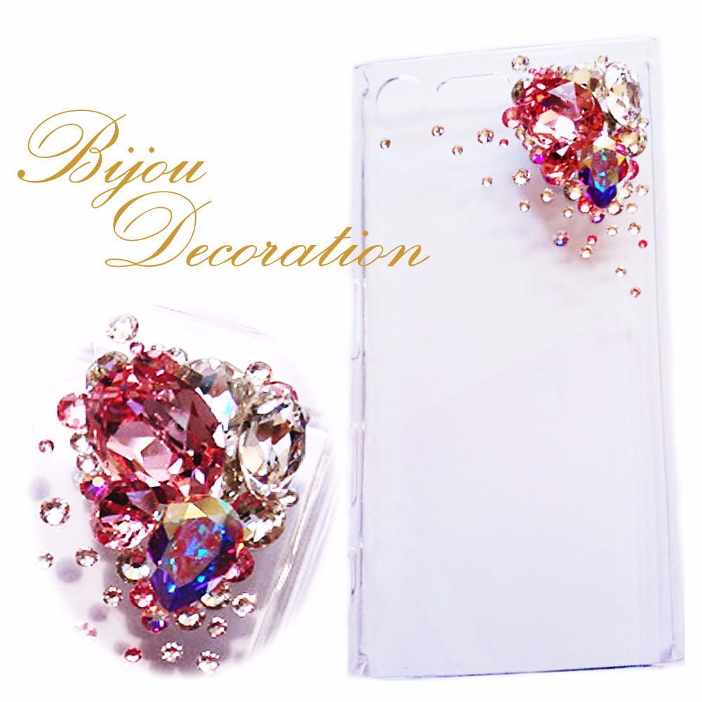 MariaGLace 立体ストーンデコBijou iPhone SE3 2022 第3世代 4.7インチ