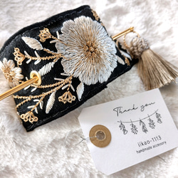 お決まりになられました。2023/➃中❤︎着物インド刺繍等生地の