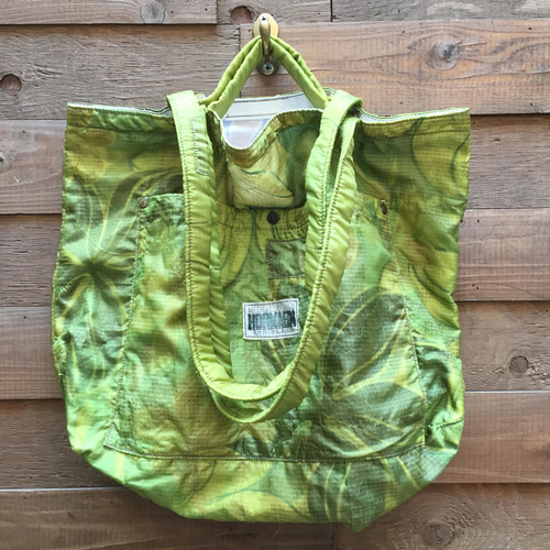 vintage 米軍 ポンチョライナー リメイク トートバック US.ARMY