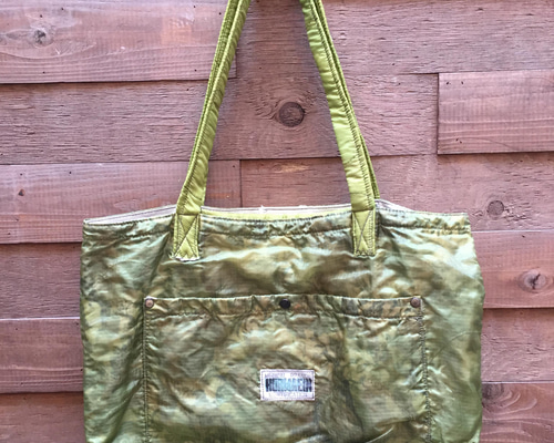 ヴィンテージ生地　米軍 ポンチョライナー リメイク トートバック vintage 米軍 ポンチョライナー リメイク トートバック US.ARMY