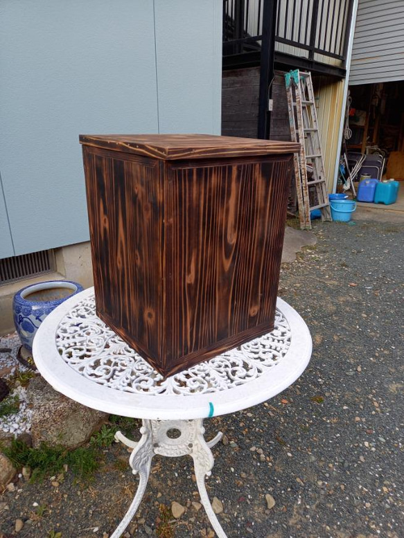 木製犬小屋 焼杉使用 ウッドショップ100 /犬小屋 950