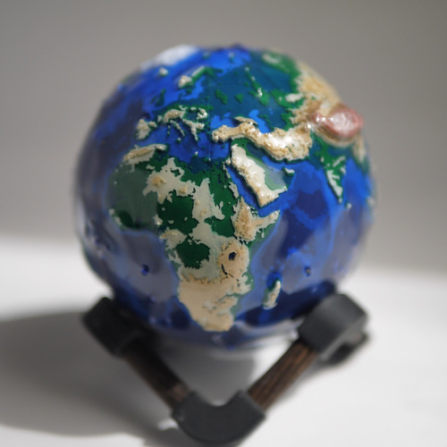 立体地球儀 直径6㎝ <60DB-PS> ラピスラズリ その他インテリア