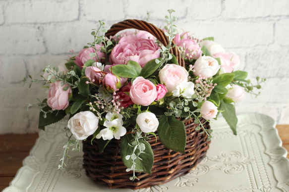 Pink Rose Basket 4枚目の画像