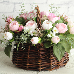 Pink Rose Basket 3枚目の画像