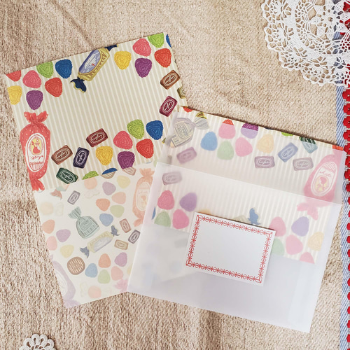 お手紙セット「キャンディー」 レターセット ant!ant!!ant!!! 通販