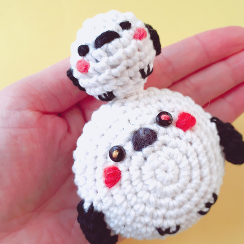 DouDou(ドゥドゥ)シマエナガのあみぐるみメジャー シマエナガ