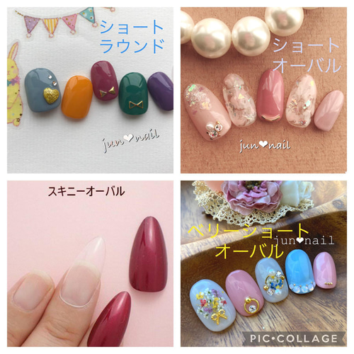 ハートホロネイル♡ ネイルチップ（つけ爪） jun❤︎nail 通販｜Creema  
