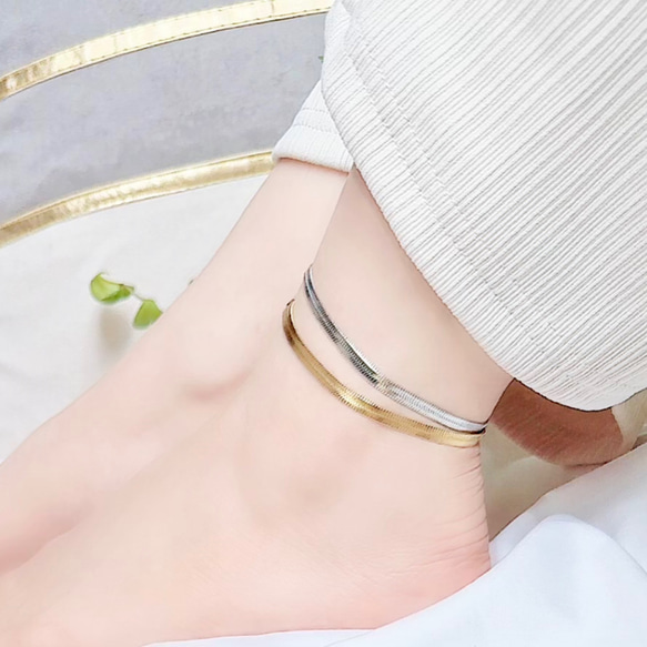 K18 スネークチェーンアンクレット K18 スネークチェーンアンクレット K18 スネークチェーンアンクレット