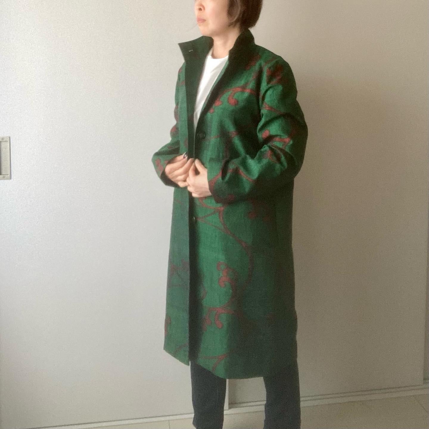 はなうた　着物リメイク　スプリングコート