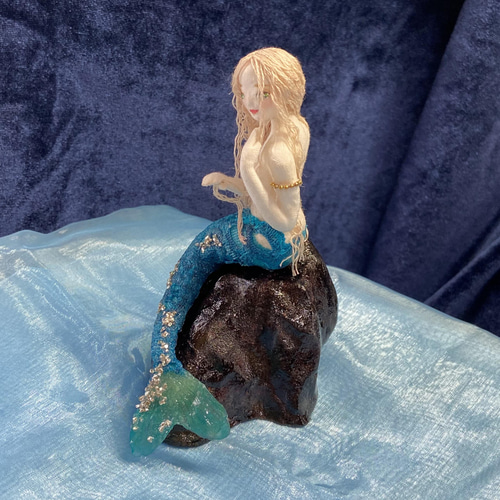 くみっきーさん専用　3点　マーメイド⭐️ドールチャーム　ハンドメイド　人魚　人魚姫 くみっきーさん専用 3点 マーメイド⭐️ドールチャーム