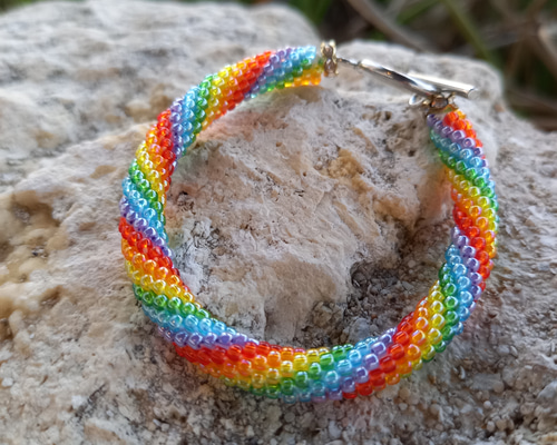 ✨クリオ　✨ビクトリージャパン　栄光のレインボーカラー　ブレスレット Bracelet -The SUN- Violet ゴールド ブレスレット – yuzen-official