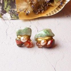 NEW！小春日和【 5月誕生石 】（ 日高翡翠 × ユナカイト × 爆裂