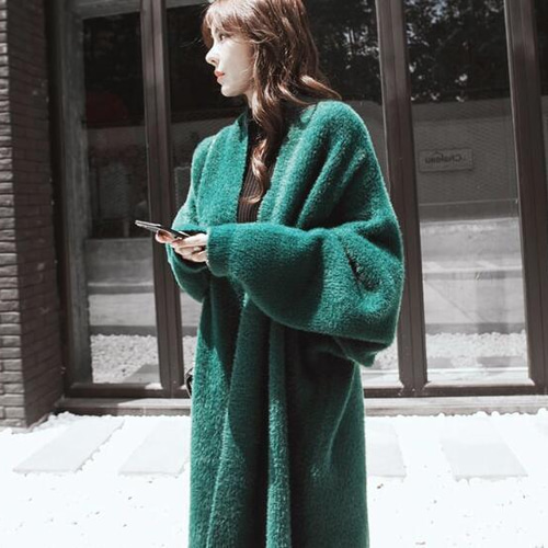 レディース 秋冬 長袖 ロングカーディガン セーター ボレロ ニット