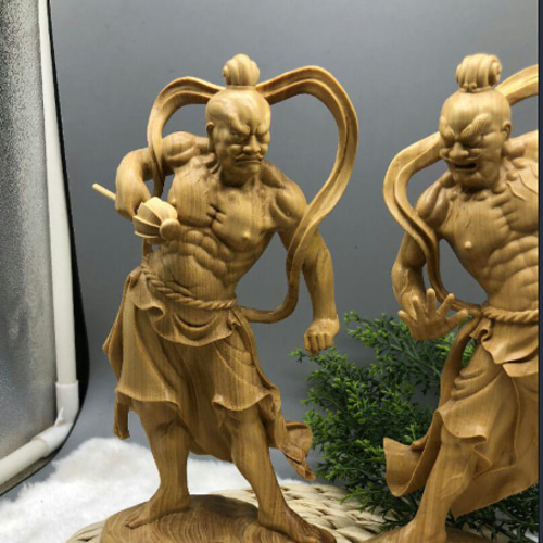 仏教美術 時代物　木彫　金彩　弘法大師像　巾38㎝　置物　彫刻　仏像　BK69 仏教美術 時代物 木彫 金彩 弘法大師像 巾38㎝ 置物 彫刻 仏像