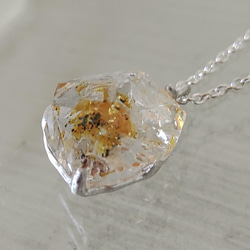 鉱物の表情＊oil in quartz 925 pendant 3枚目の画像