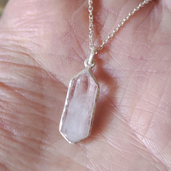 鉱物の表情＊amethyst 925 pendant 3枚目の画像