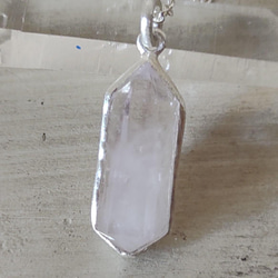 鉱物の表情＊amethyst 925 pendant 2枚目の画像