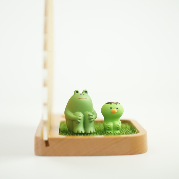 ピアスホルダー ピアススタンド アクセサリー収納 木製 TOSMU 13枚目の画像