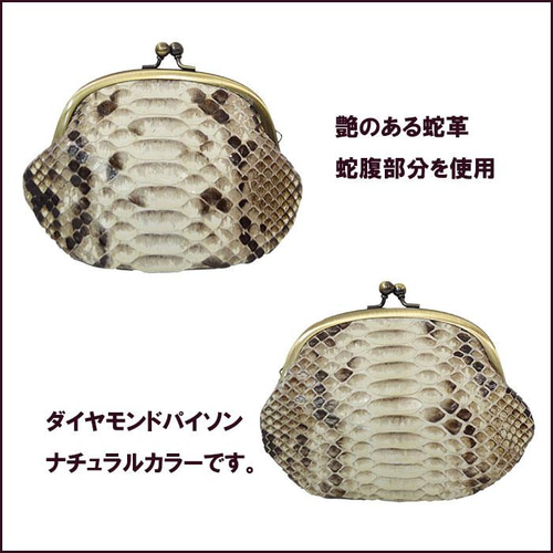 新品 未使用 ヘビ皮 カードケース ベージュ パイソン トゥモローランド 