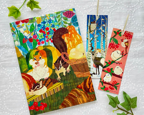 しおり《001〜033》 しおり・ブックマーク COMO-design 通販 13565690