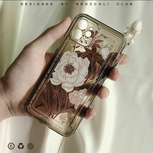 季節限定レトロ花柄★MIMCO★SUPER HARD CASE iPhone12シリーズ 季節限定レトロ花柄☆MIMCO☆SUPER HARD CASE iPhone12シリーズ