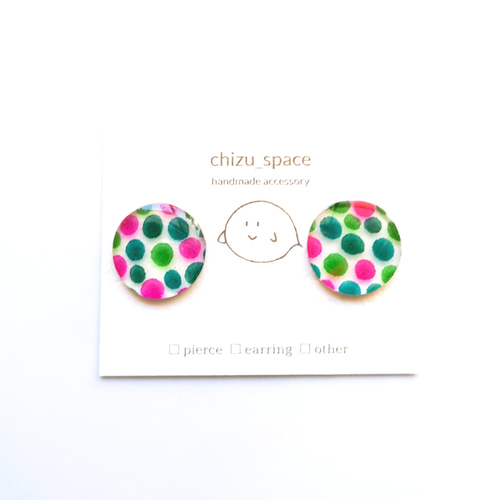 取引中　【sale】2way*ペールピンクとブルーのカラフルなタッセルピアス sale】2way*ペールピンクとブルーのカラフルなタッセルピアス