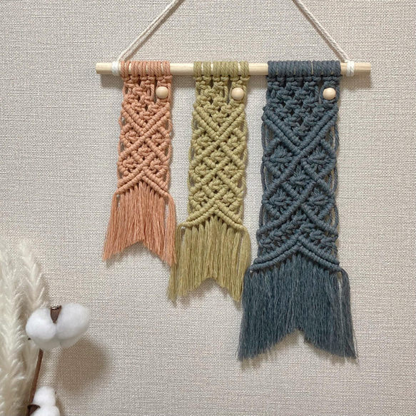 マクラメ編み✴︎作品一例✴︎ 