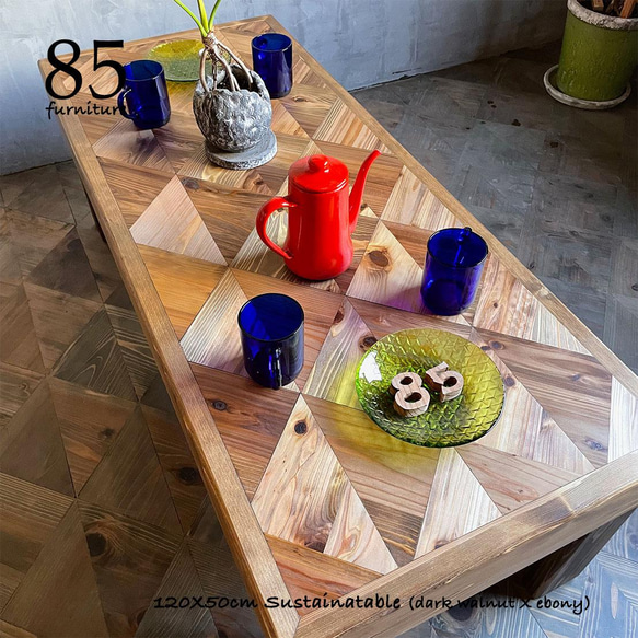 【サイズオーダー可能】サスティナテーブル　無垢材　ローテーブル　　ダイニングテーブル可 16枚目の画像