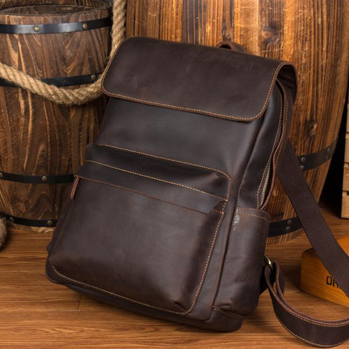 希少 プラダ オールレザー ヴィンテージ リュック バックパック ダーク