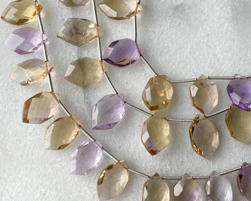 アメトリン　ヘキサゴン　ヘキサグラム アメトリン ヘキサゴン ヘキサグラム 台座付き【高品質】ミナス