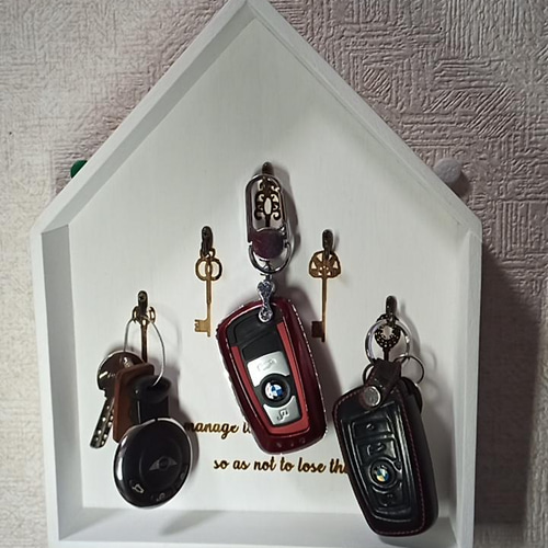 ウォールフック キーホルダー 壁掛けフック 壁掛けラック