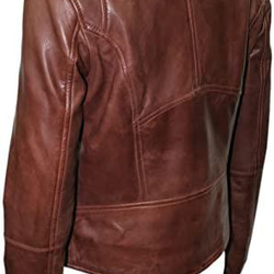 羊革ワックスジャケット女性 Sheep Leather Waxed Jacket 6枚目の画像