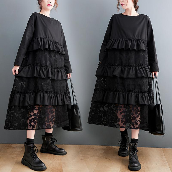 新品 L~XLワンピース