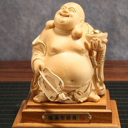 神仏道美術 山梨県 伝統工芸品 甲州水晶 赤茶金石 布袋尊 神仏像 11㎏ 神仏道美術 山梨県 伝統工芸品 甲州水晶 赤茶金石 布袋尊 神仏像